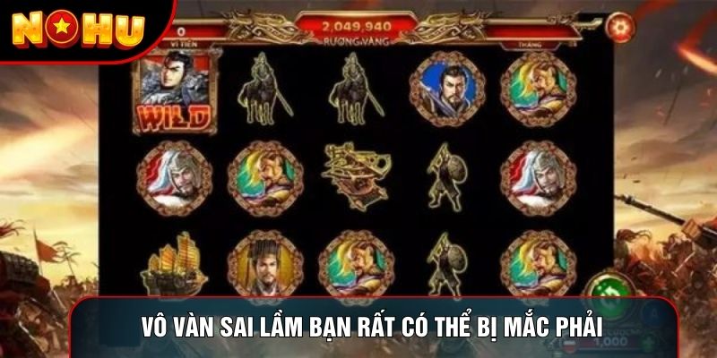 Vô vàn sai lầm bạn rất có thể bị mắc phải Vô vàn sai lầm bạn rất có thể bị mắc phải